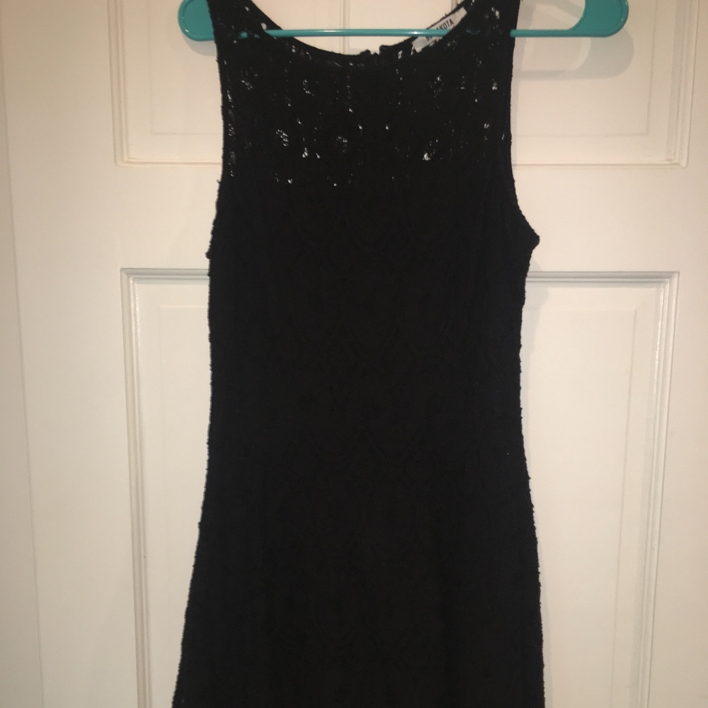 Black Lace Women's Dress